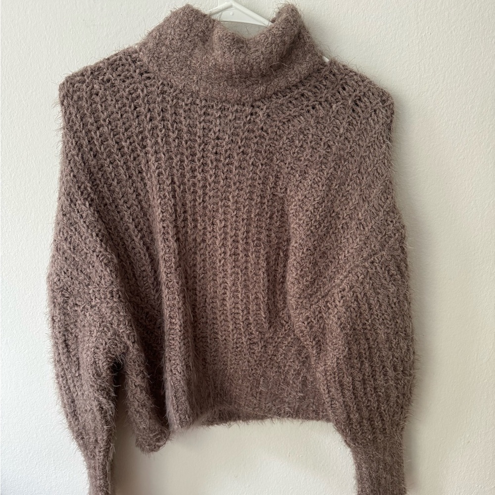 Express Tan Brown Sweater